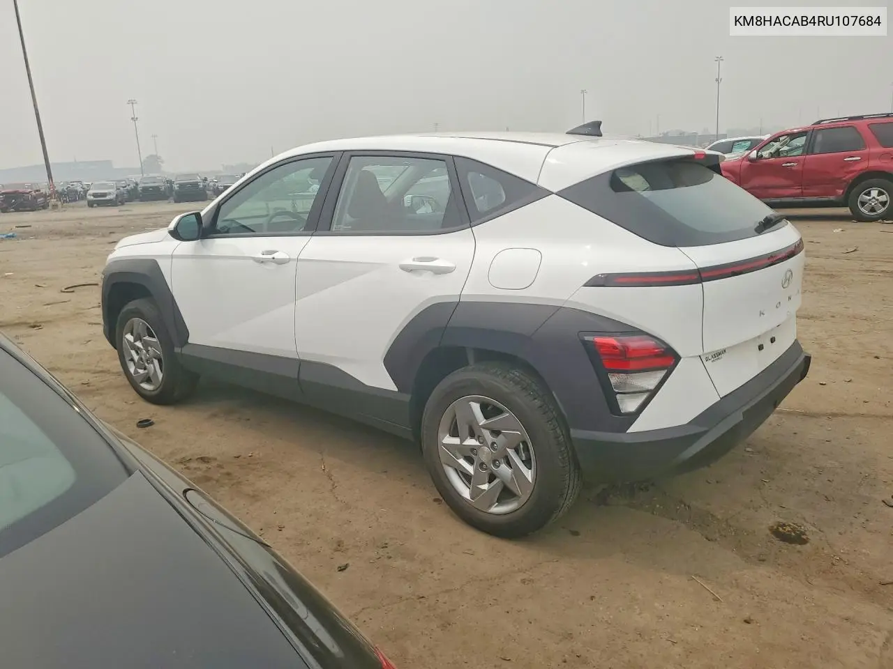 2024 Hyundai Kona Se VIN: KM8HACAB4RU107684 Lot: 61116476