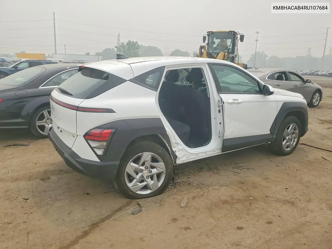2024 Hyundai Kona Se VIN: KM8HACAB4RU107684 Lot: 61116476