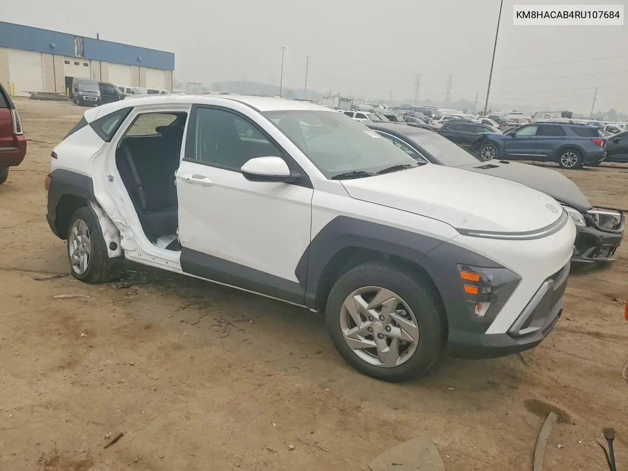 2024 Hyundai Kona Se VIN: KM8HACAB4RU107684 Lot: 61116476
