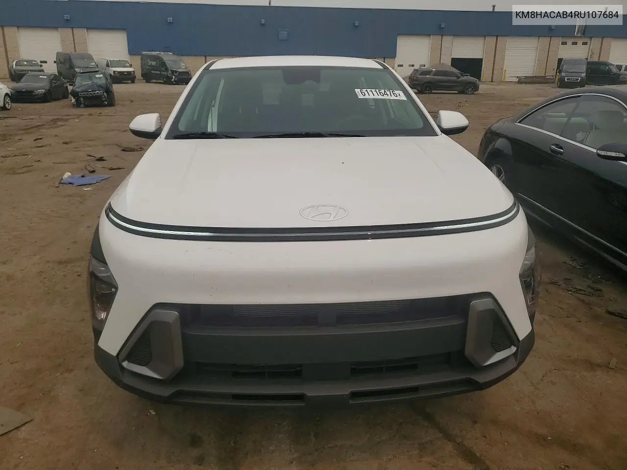 2024 Hyundai Kona Se VIN: KM8HACAB4RU107684 Lot: 61116476