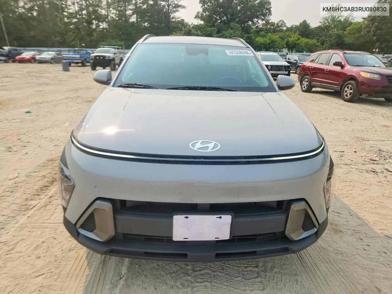2024 Hyundai Kona Sel VIN: KM8HC3AB3RU080830 Lot: 61358096