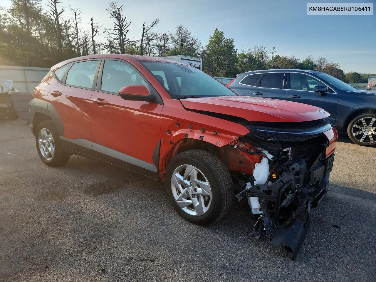 2024 Hyundai Kona Se VIN: KM8HACAB8RU106411 Lot: 61672266