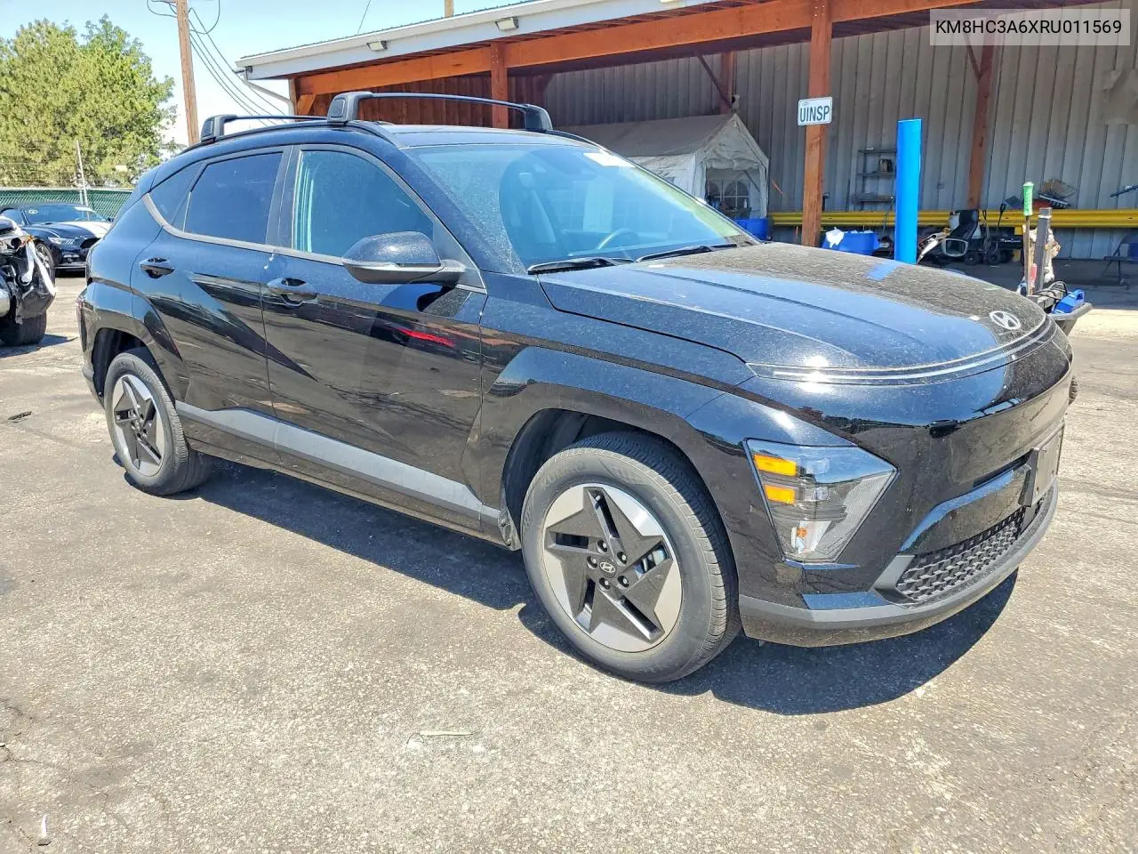 2024 Hyundai Kona Sel VIN: KM8HC3A6XRU011569 Lot: 61899276