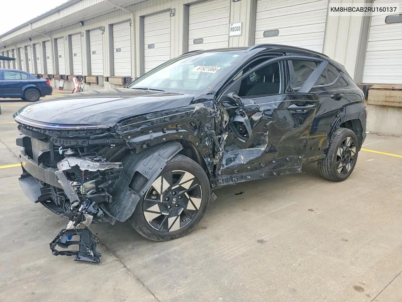 2024 Hyundai Kona Sel VIN: KM8HBCAB2RU160137 Lot: 61921866
