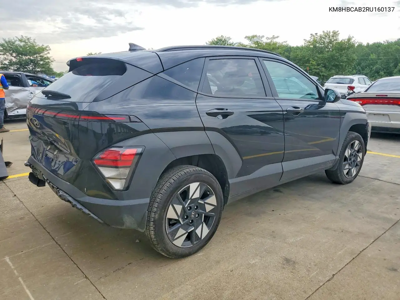 2024 Hyundai Kona Sel VIN: KM8HBCAB2RU160137 Lot: 61921866