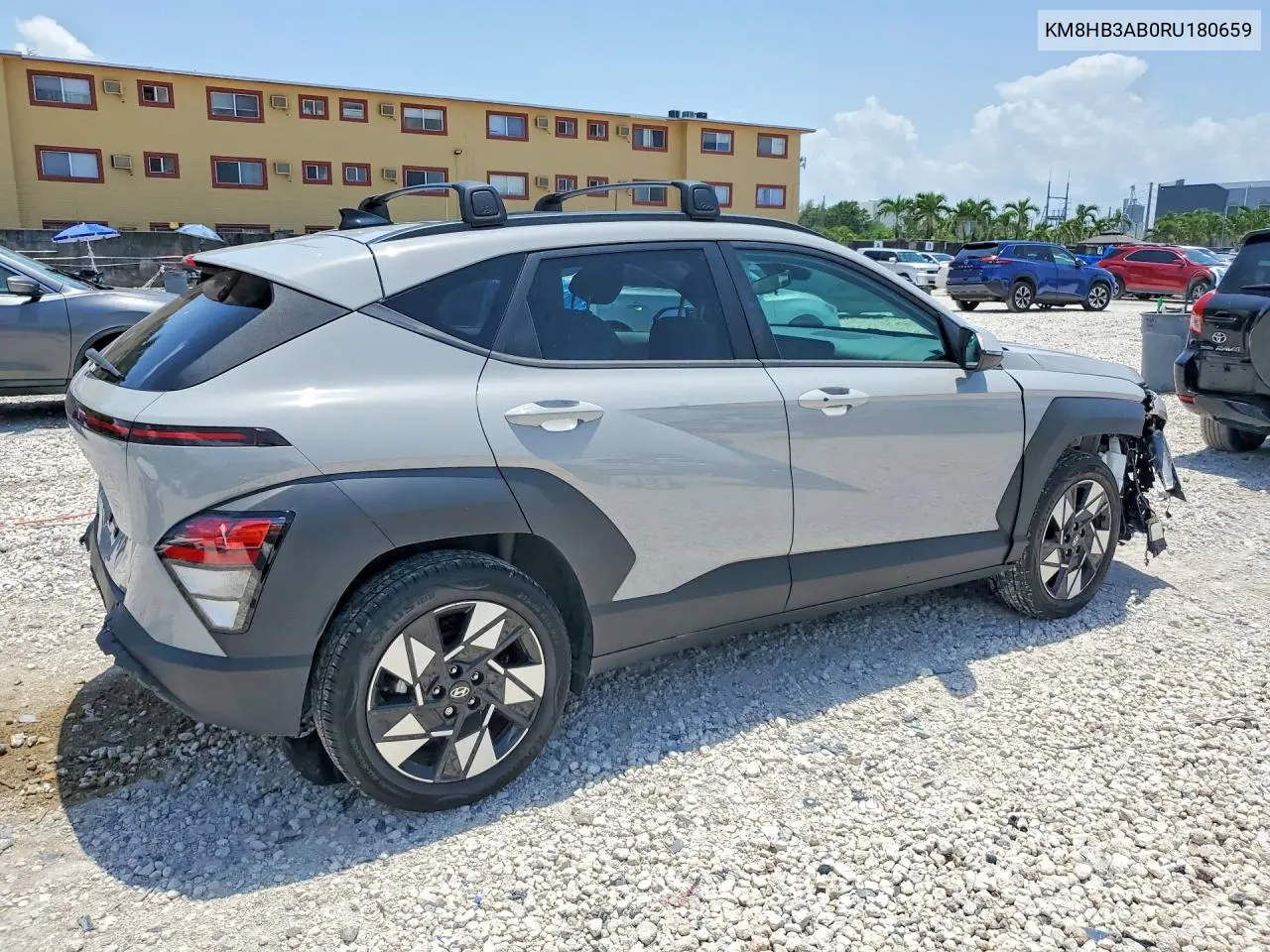 2024 Hyundai Kona Sel VIN: KM8HB3AB0RU180659 Lot: 61923106