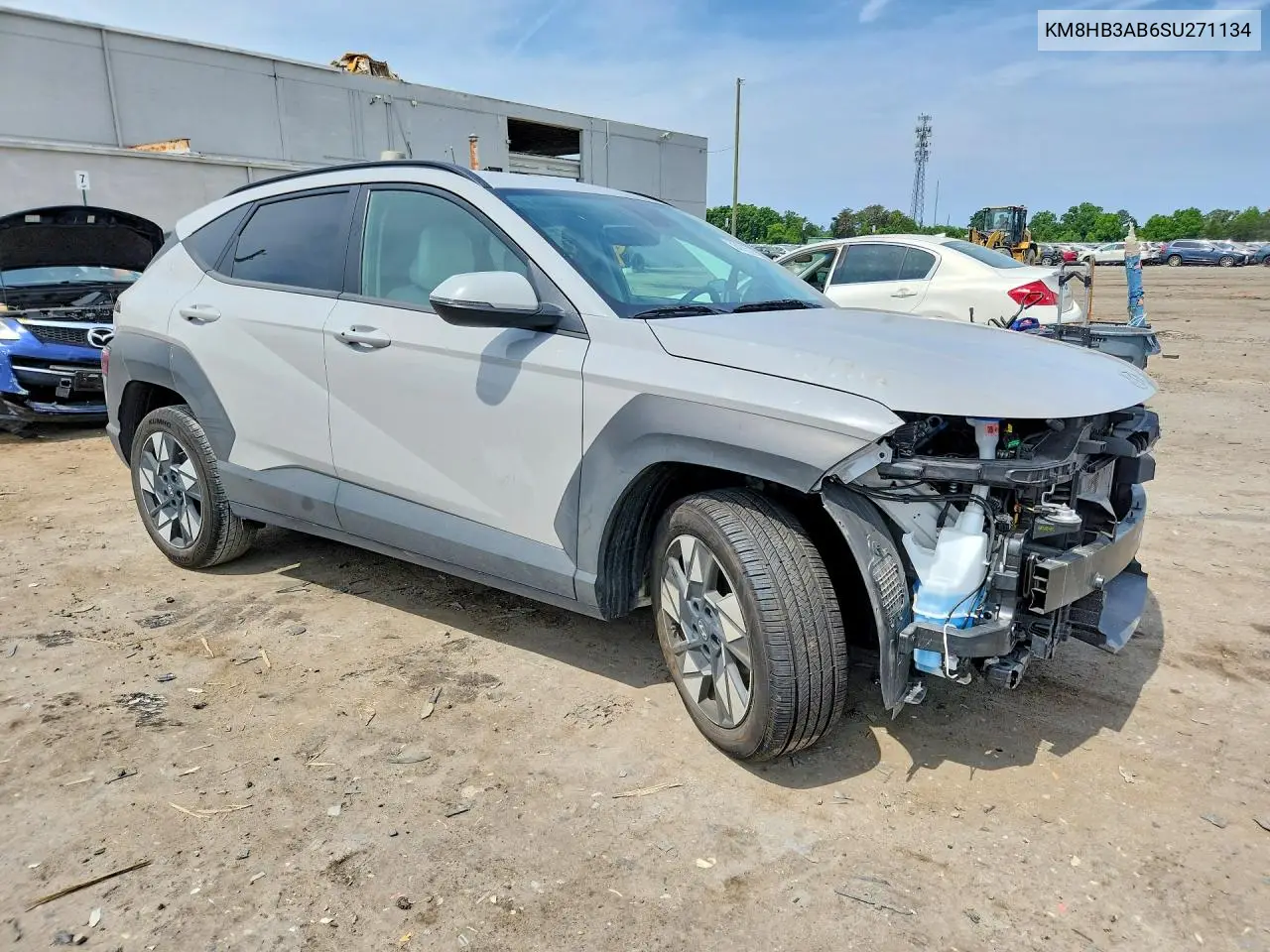 2025 Hyundai Kona Sel VIN: KM8HB3AB6SU271134 Lot: 56235296