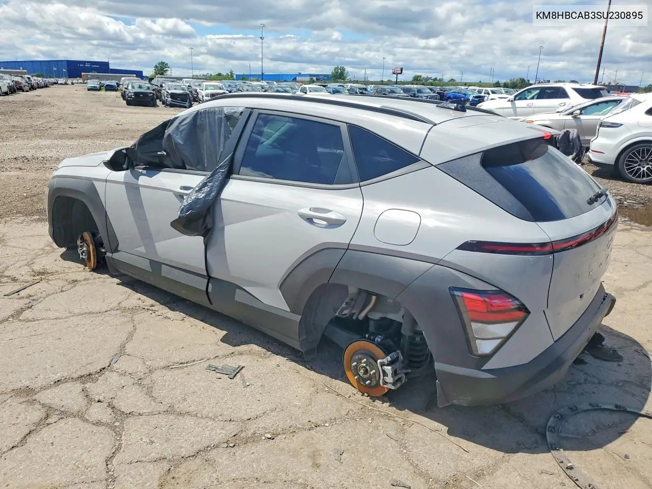 2025 Hyundai Kona Sel VIN: KM8HBCAB3SU230895 Lot: 57232496