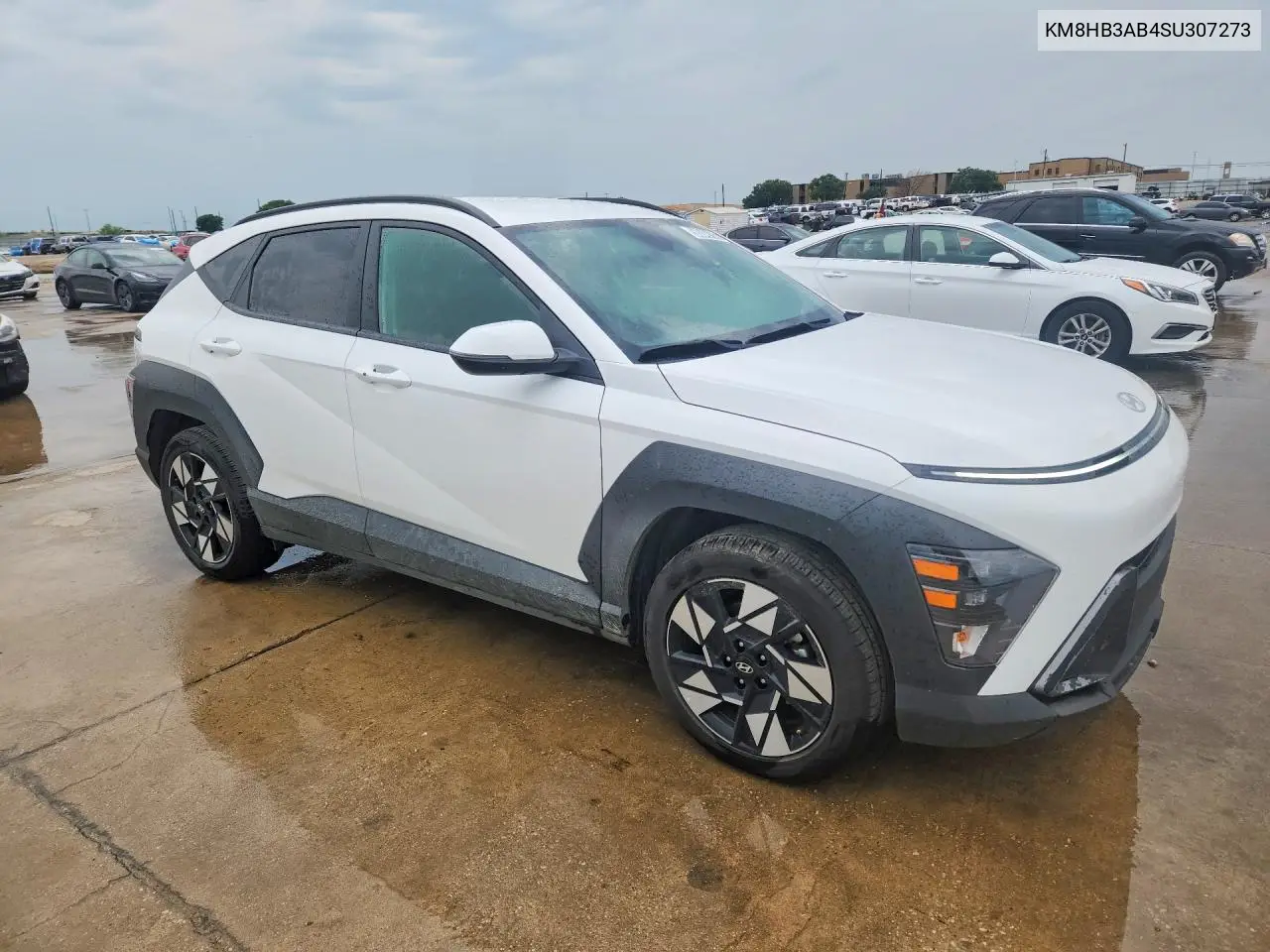 2025 Hyundai Kona Sel VIN: KM8HB3AB4SU307273 Lot: 58049166