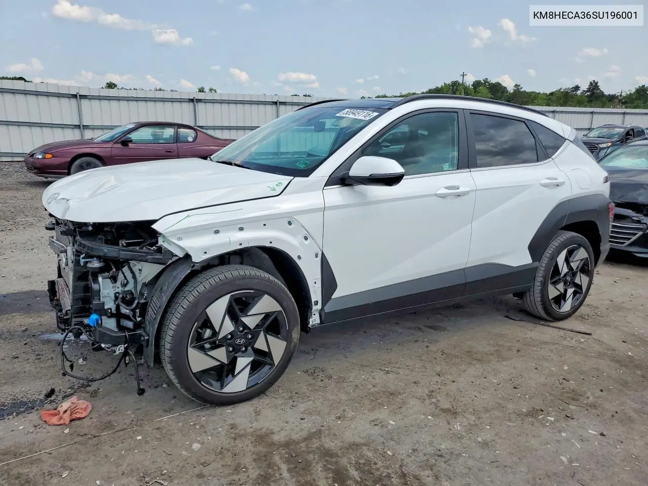 2025 Hyundai Kona Limited VIN: KM8HECA36SU196001 Lot: 58949116