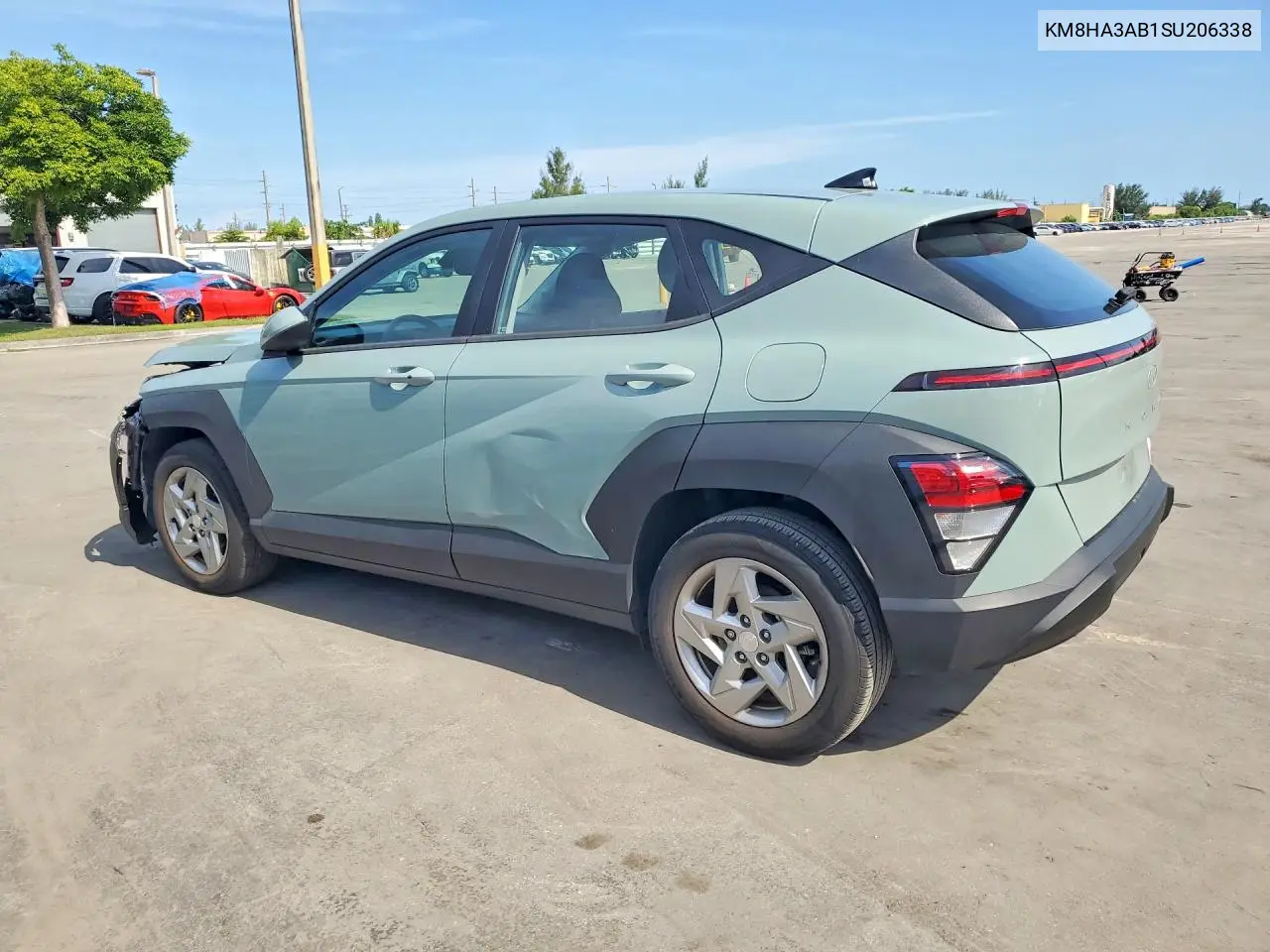 2025 Hyundai Kona Se VIN: KM8HA3AB1SU206338 Lot: 59126986