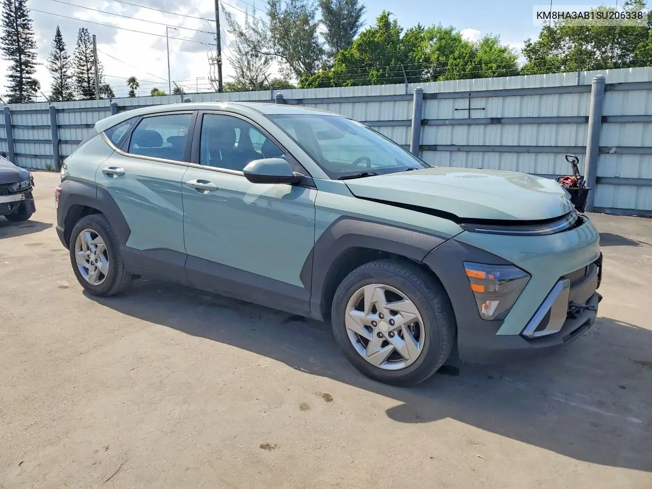 2025 Hyundai Kona Se VIN: KM8HA3AB1SU206338 Lot: 59126986