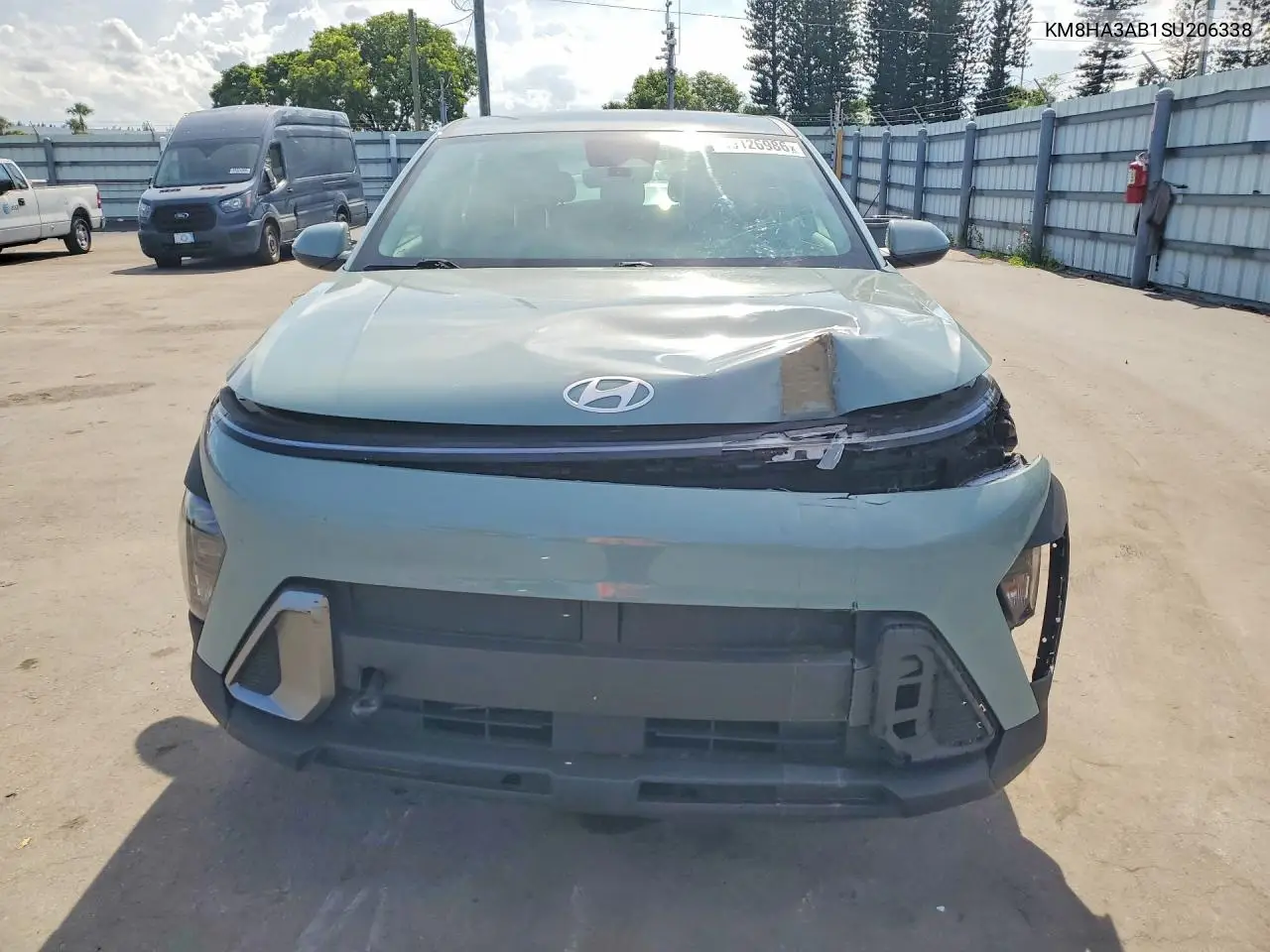 2025 Hyundai Kona Se VIN: KM8HA3AB1SU206338 Lot: 59126986