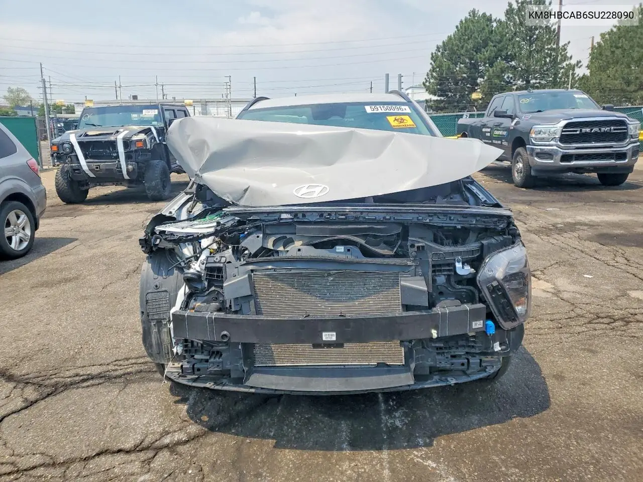 2025 Hyundai Kona Sel VIN: KM8HBCAB6SU228090 Lot: 59150096