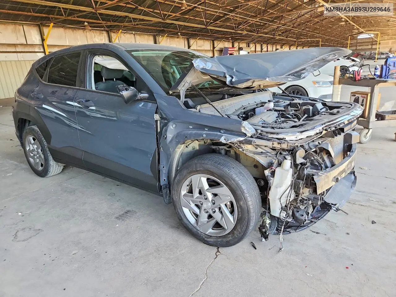 2025 Hyundai Kona Se VIN: KM8HA3AB9SU289646 Lot: 59914726