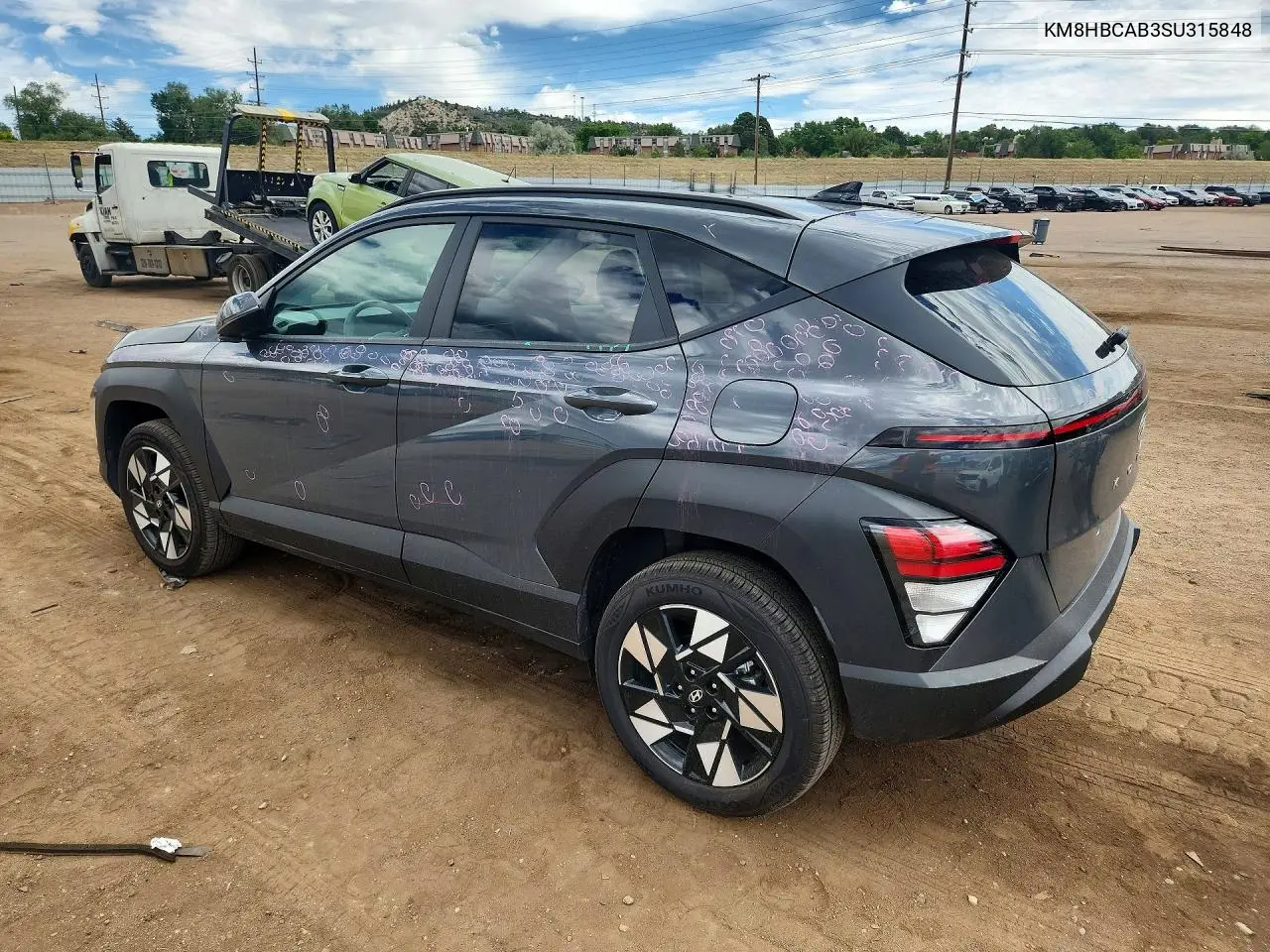 2025 Hyundai Kona Sel VIN: KM8HBCAB3SU315848 Lot: 60030926