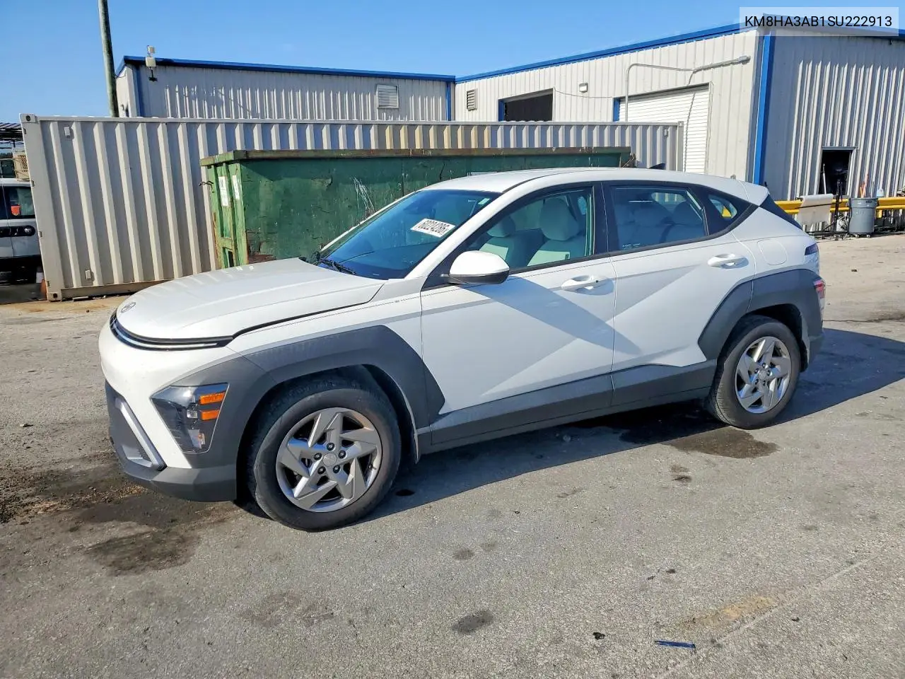 2025 Hyundai Kona Se VIN: KM8HA3AB1SU222913 Lot: 60224286