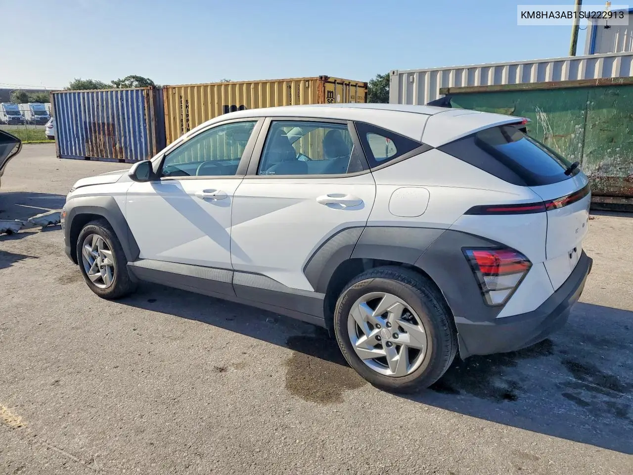 2025 Hyundai Kona Se VIN: KM8HA3AB1SU222913 Lot: 60224286