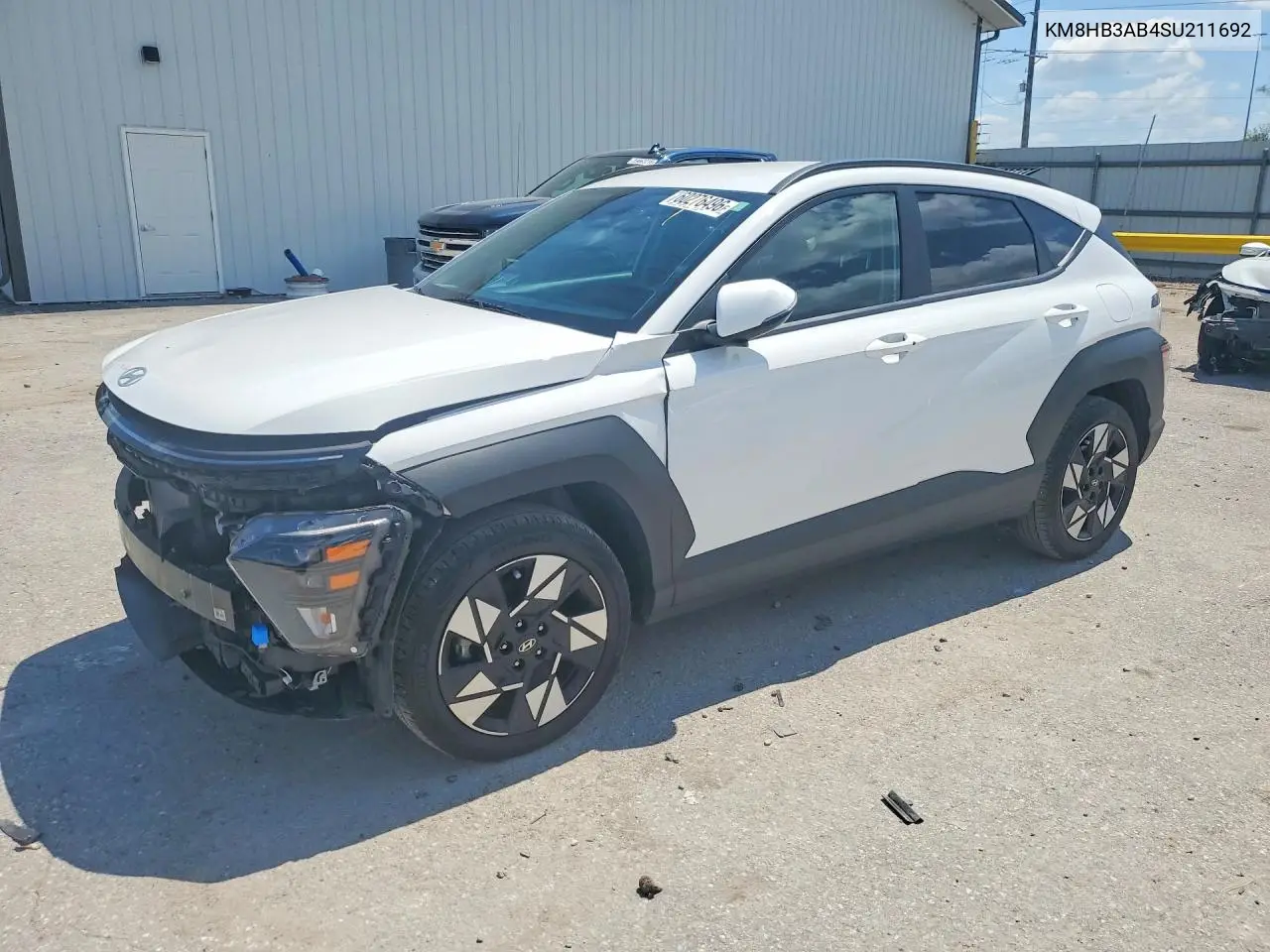2025 Hyundai Kona Sel VIN: KM8HB3AB4SU211692 Lot: 60276496
