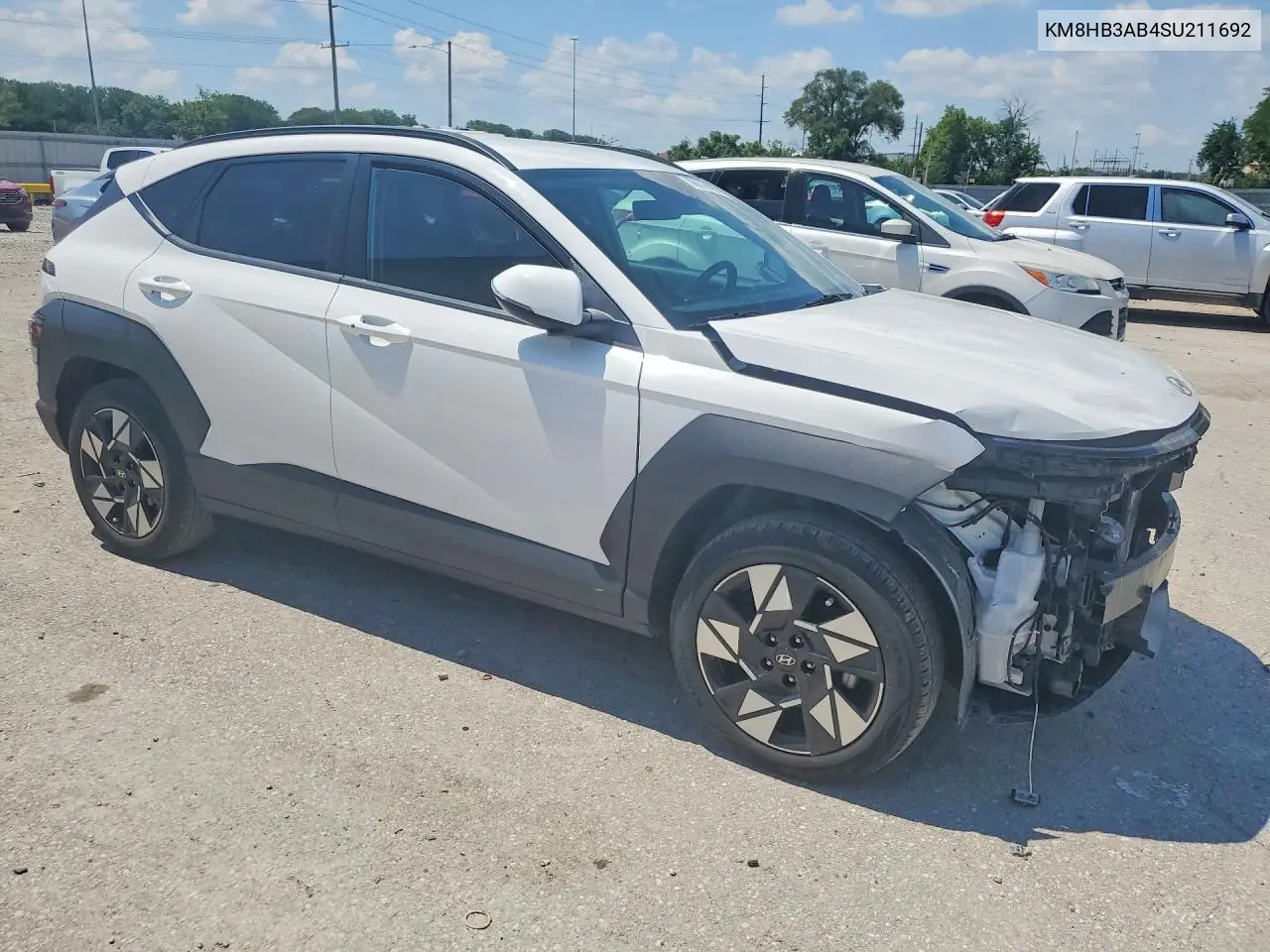 2025 Hyundai Kona Sel VIN: KM8HB3AB4SU211692 Lot: 60276496