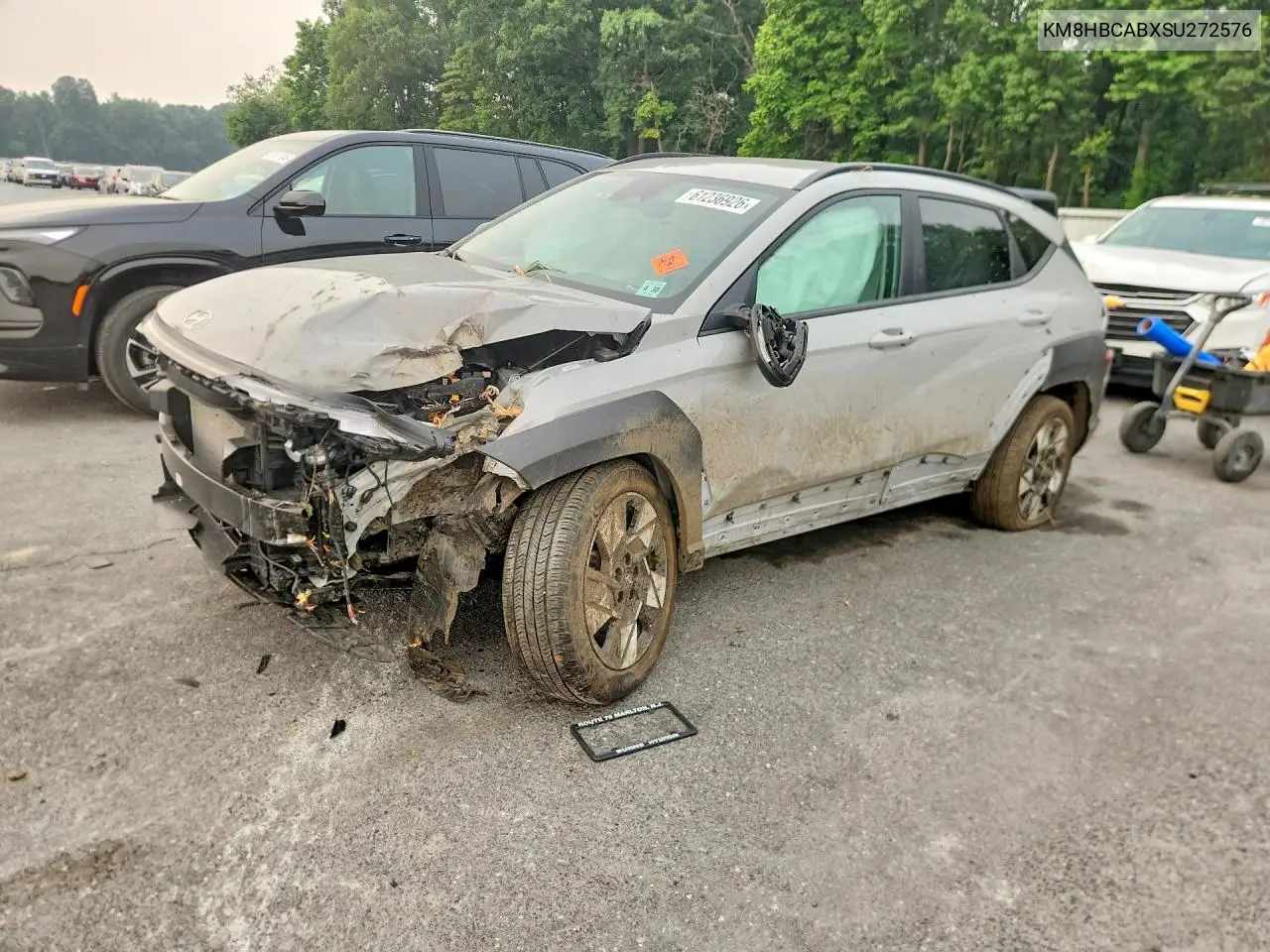 2025 Hyundai Kona Sel VIN: KM8HBCABXSU272576 Lot: 61236926