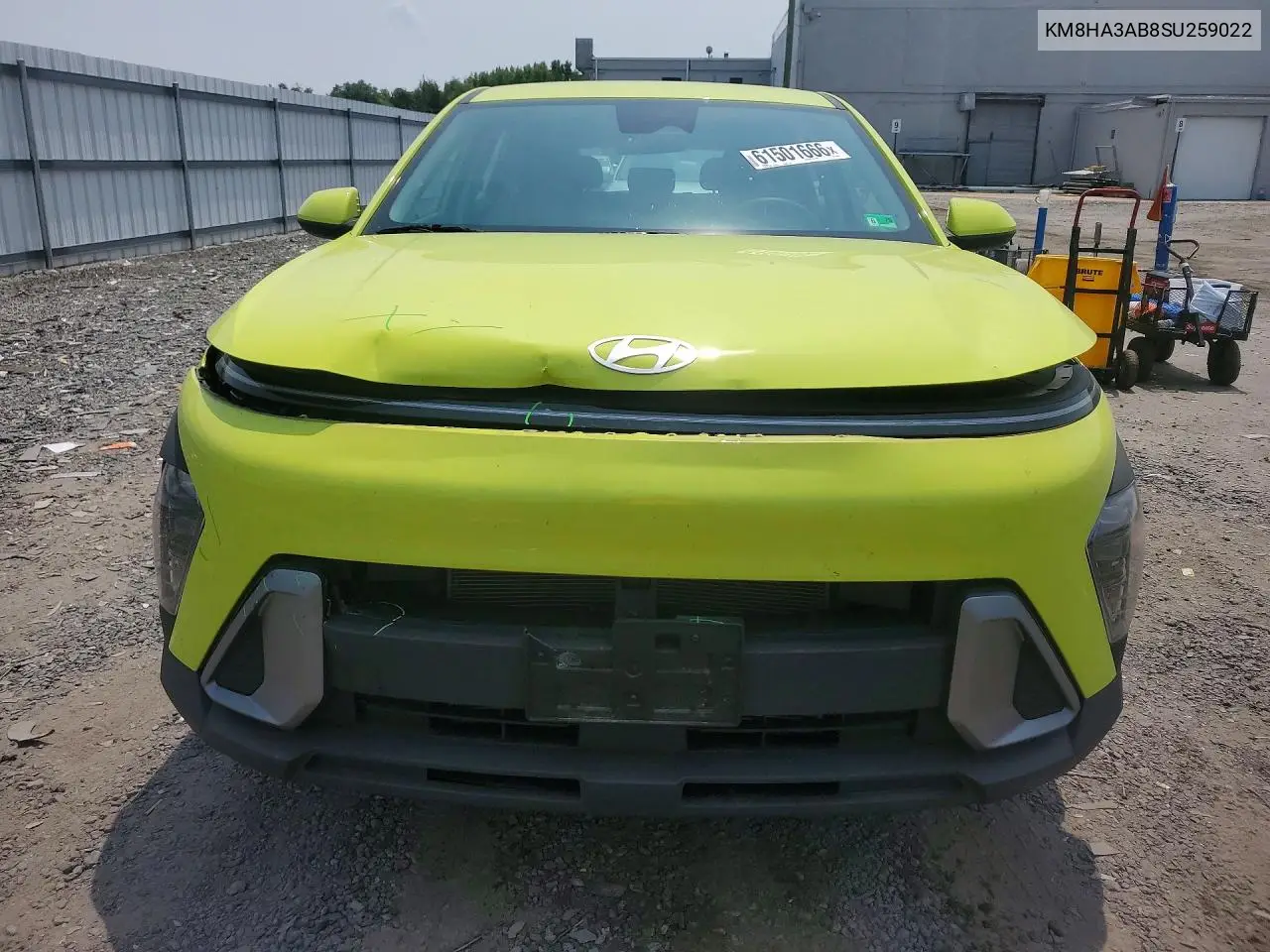 2025 Hyundai Kona Se VIN: KM8HA3AB8SU259022 Lot: 61501666