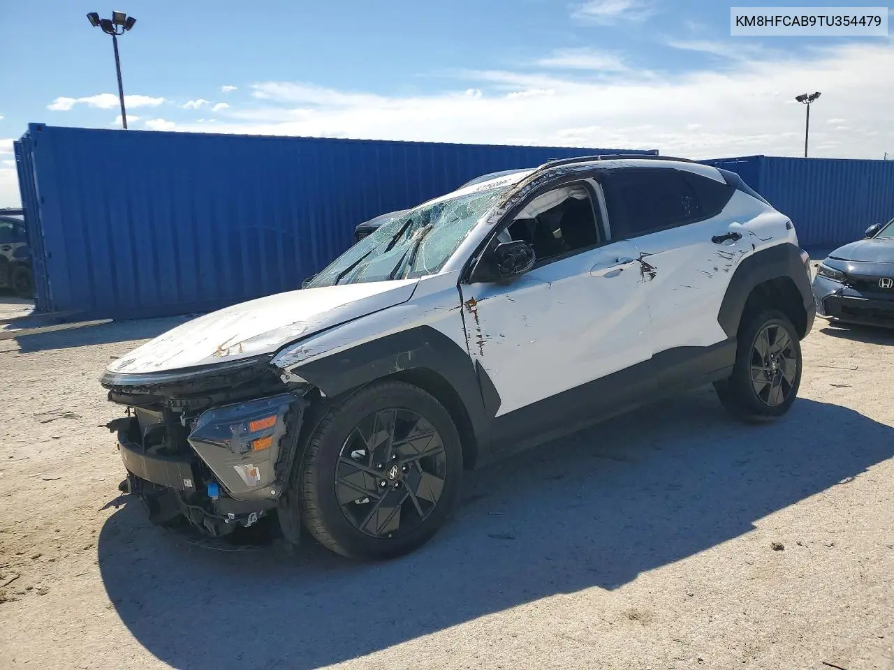 2026 Hyundai Kona Sel Sport VIN: KM8HFCAB9TU354479 Lot: 57256906