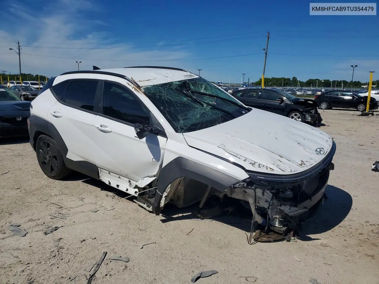 2026 Hyundai Kona Sel Sport VIN: KM8HFCAB9TU354479 Lot: 57256906