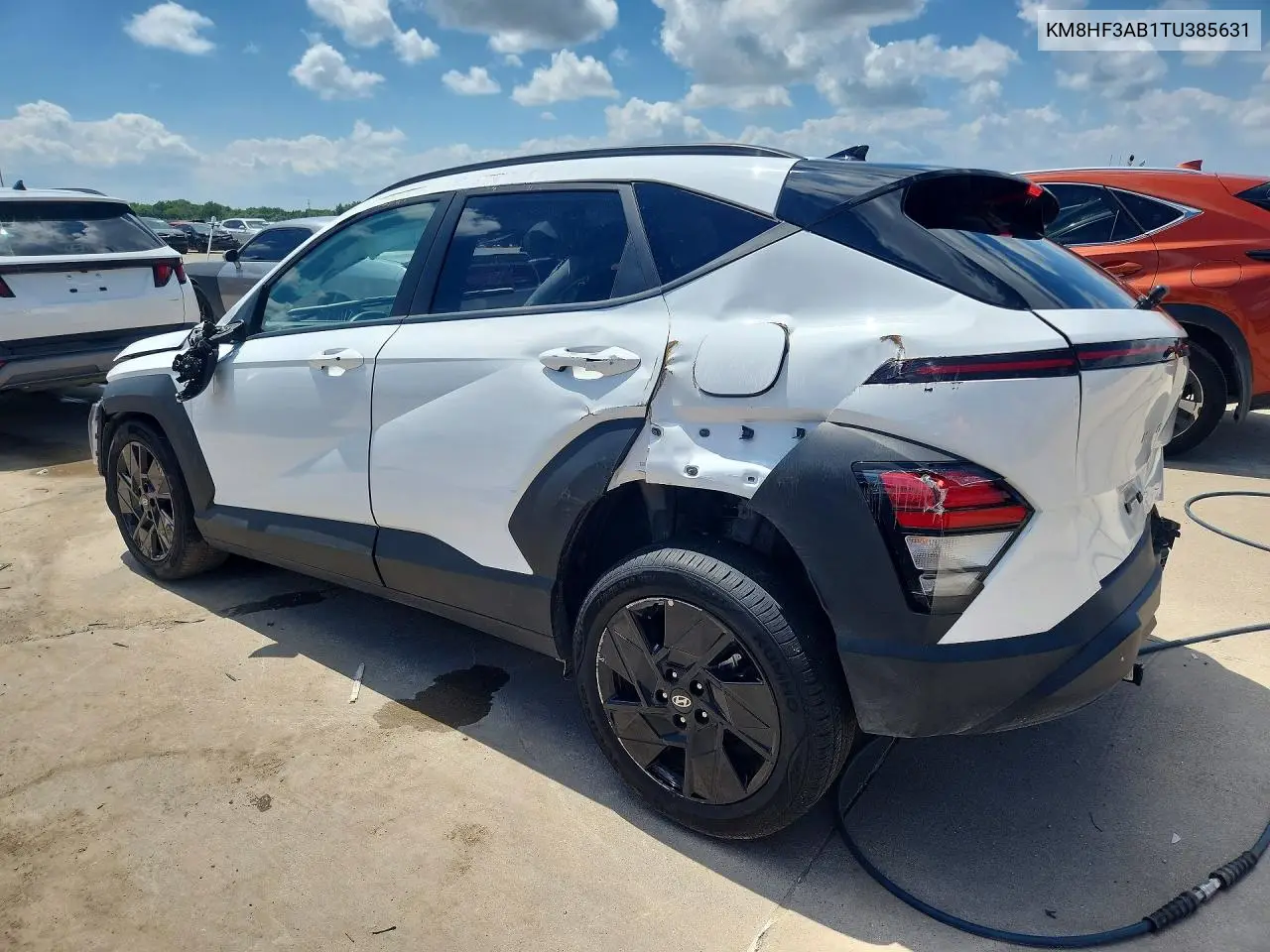 2026 Hyundai Kona Sel Sport VIN: KM8HF3AB1TU385631 Lot: 57463736