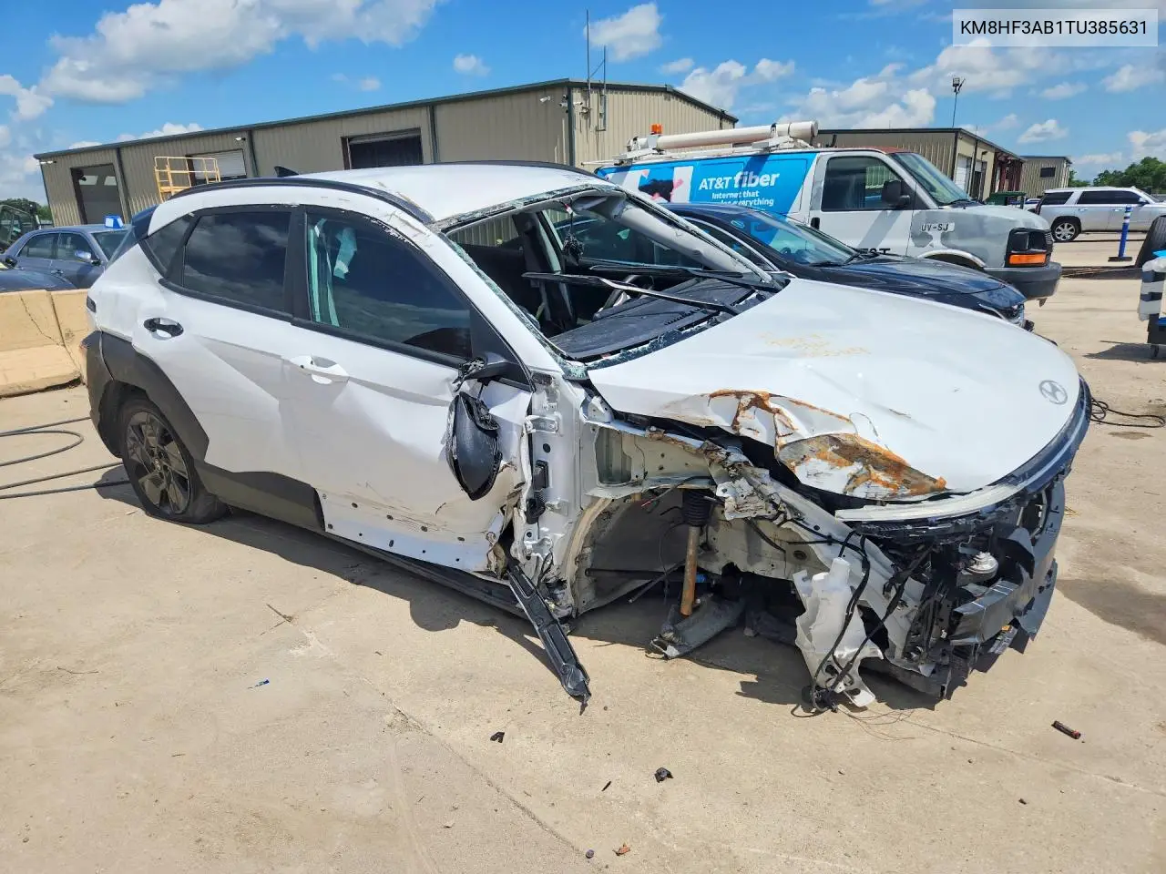 2026 Hyundai Kona Sel Sport VIN: KM8HF3AB1TU385631 Lot: 57463736