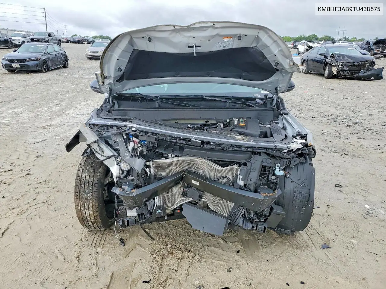 2026 Hyundai Kona Sel Sport VIN: KM8HF3AB9TU438575 Lot: 57880246