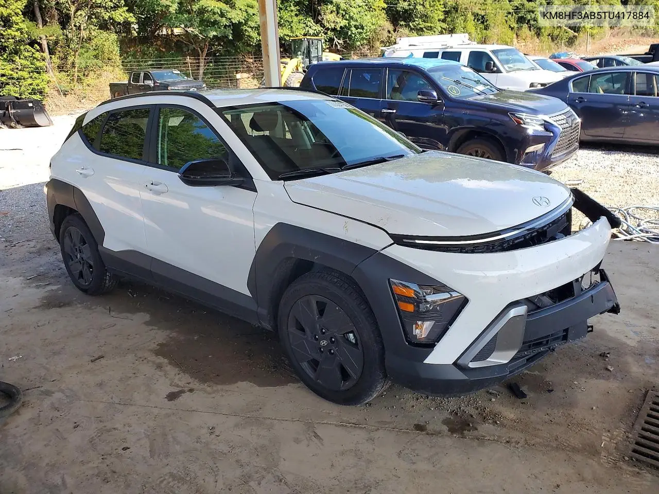 2026 Hyundai Kona Sel Sport VIN: KM8HF3AB5TU417884 Lot: 60304156