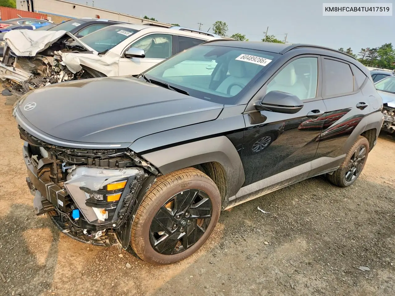 2026 Hyundai Kona Sel Sport VIN: KM8HFCAB4TU417519 Lot: 60489286