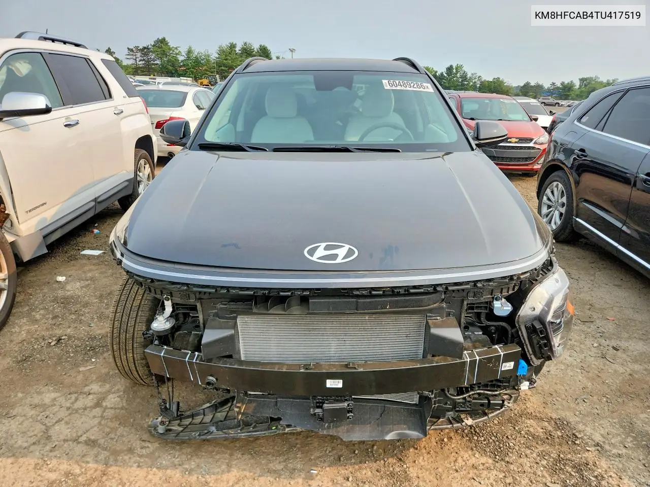 2026 Hyundai Kona Sel Sport VIN: KM8HFCAB4TU417519 Lot: 60489286