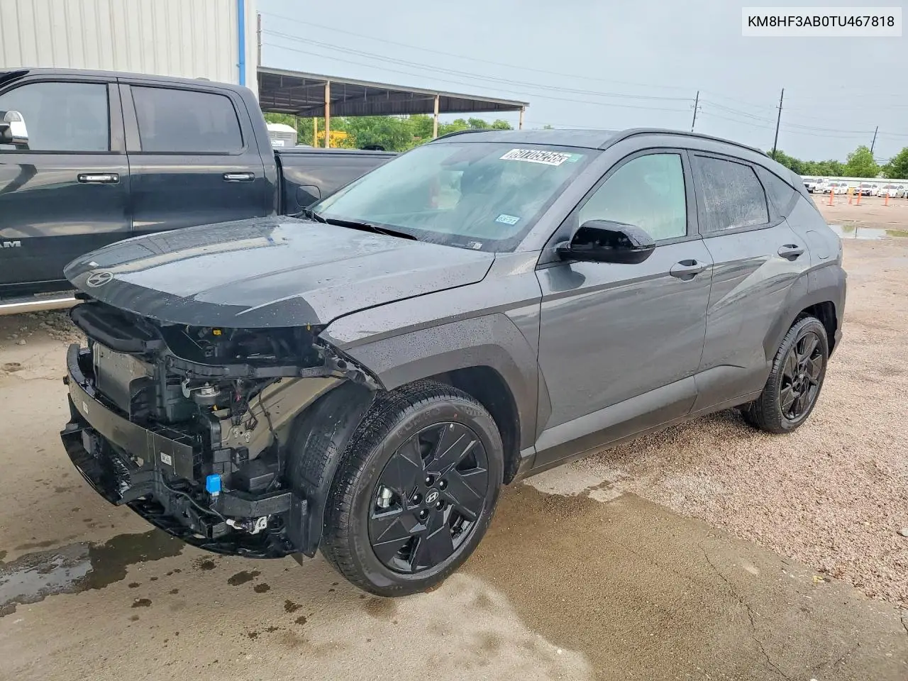 2026 Hyundai Kona Sel Sport VIN: KM8HF3AB0TU467818 Lot: 60705256