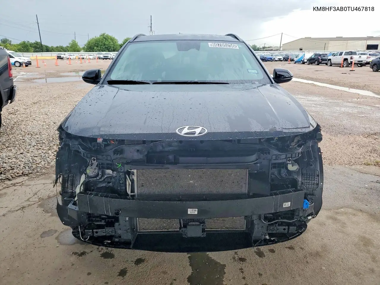 2026 Hyundai Kona Sel Sport VIN: KM8HF3AB0TU467818 Lot: 60705256