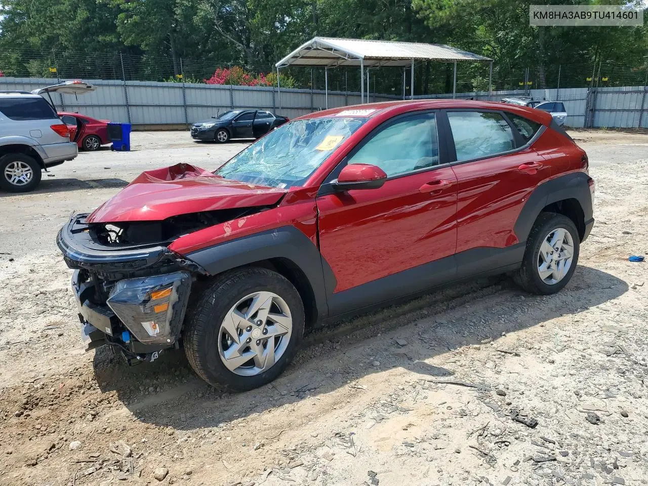 2026 Hyundai Kona Se VIN: KM8HA3AB9TU414601 Lot: 61185876