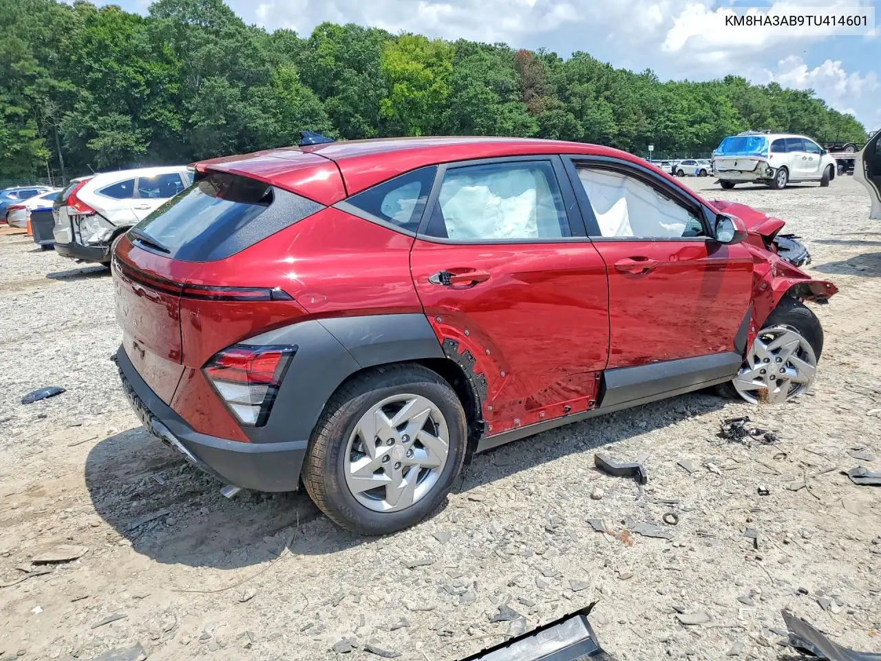 2026 Hyundai Kona Se VIN: KM8HA3AB9TU414601 Lot: 61185876
