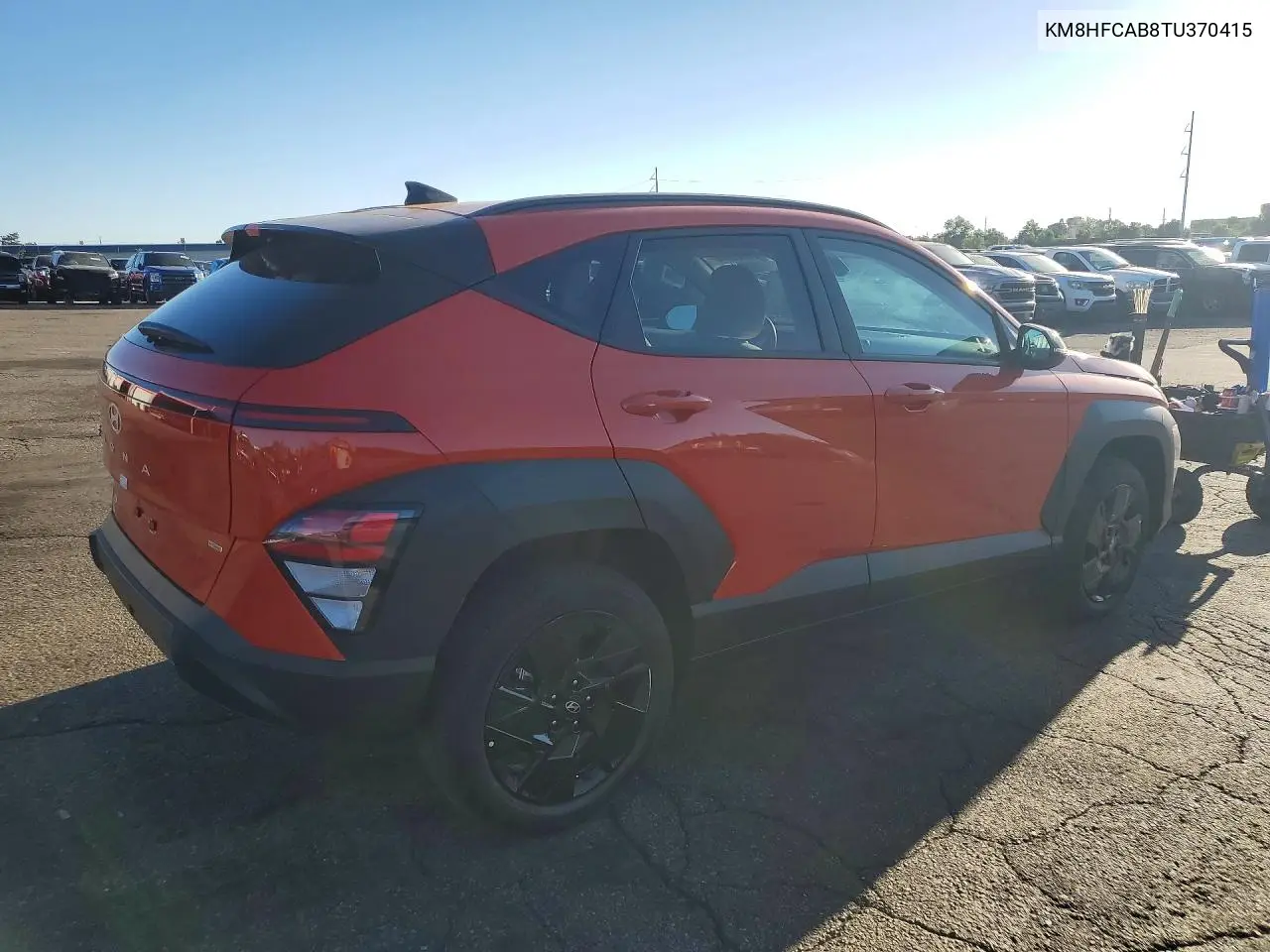 2026 Hyundai Kona Sel Sport VIN: KM8HFCAB8TU370415 Lot: 61239686