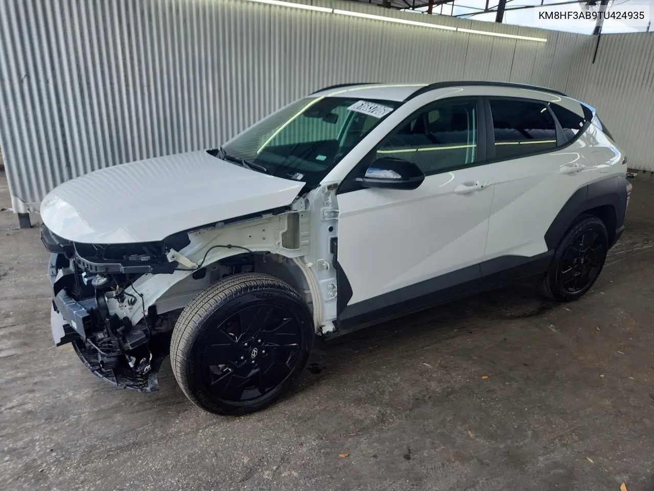 2026 Hyundai Kona Sel Sport VIN: KM8HF3AB9TU424935 Lot: 61683706