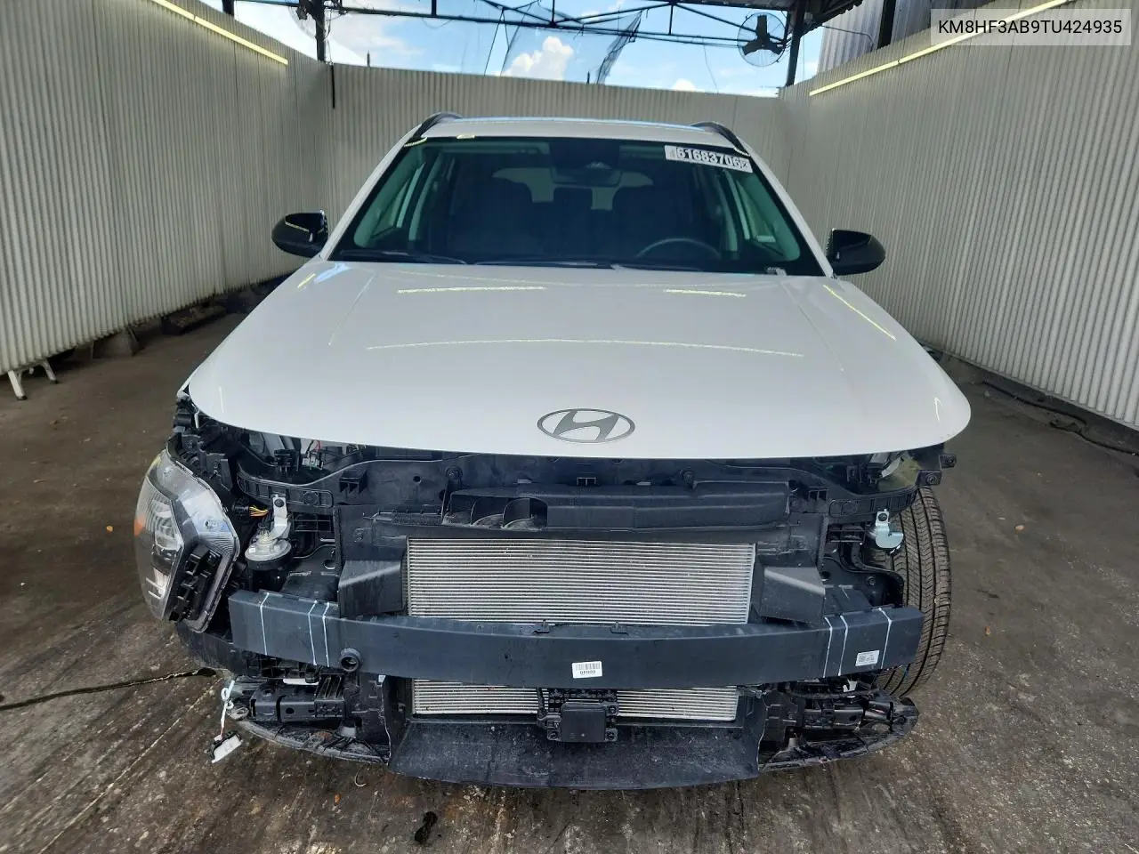 2026 Hyundai Kona Sel Sport VIN: KM8HF3AB9TU424935 Lot: 61683706