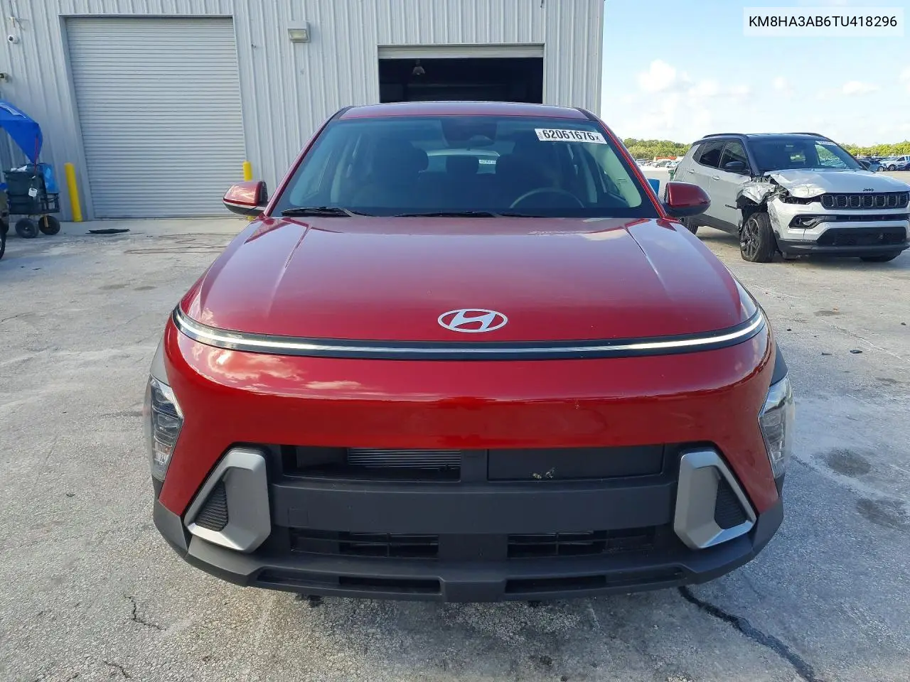2026 Hyundai Kona Se VIN: KM8HA3AB6TU418296 Lot: 62061676