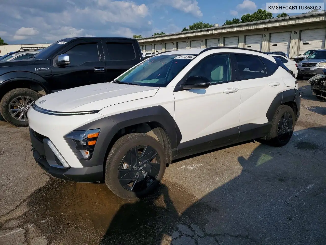 2026 Hyundai Kona Sel Sport VIN: KM8HFCAB1TU368022 Lot: 62105106