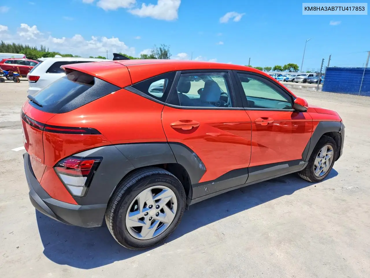 2026 Hyundai Kona Se VIN: KM8HA3AB7TU417853 Lot: 79136305