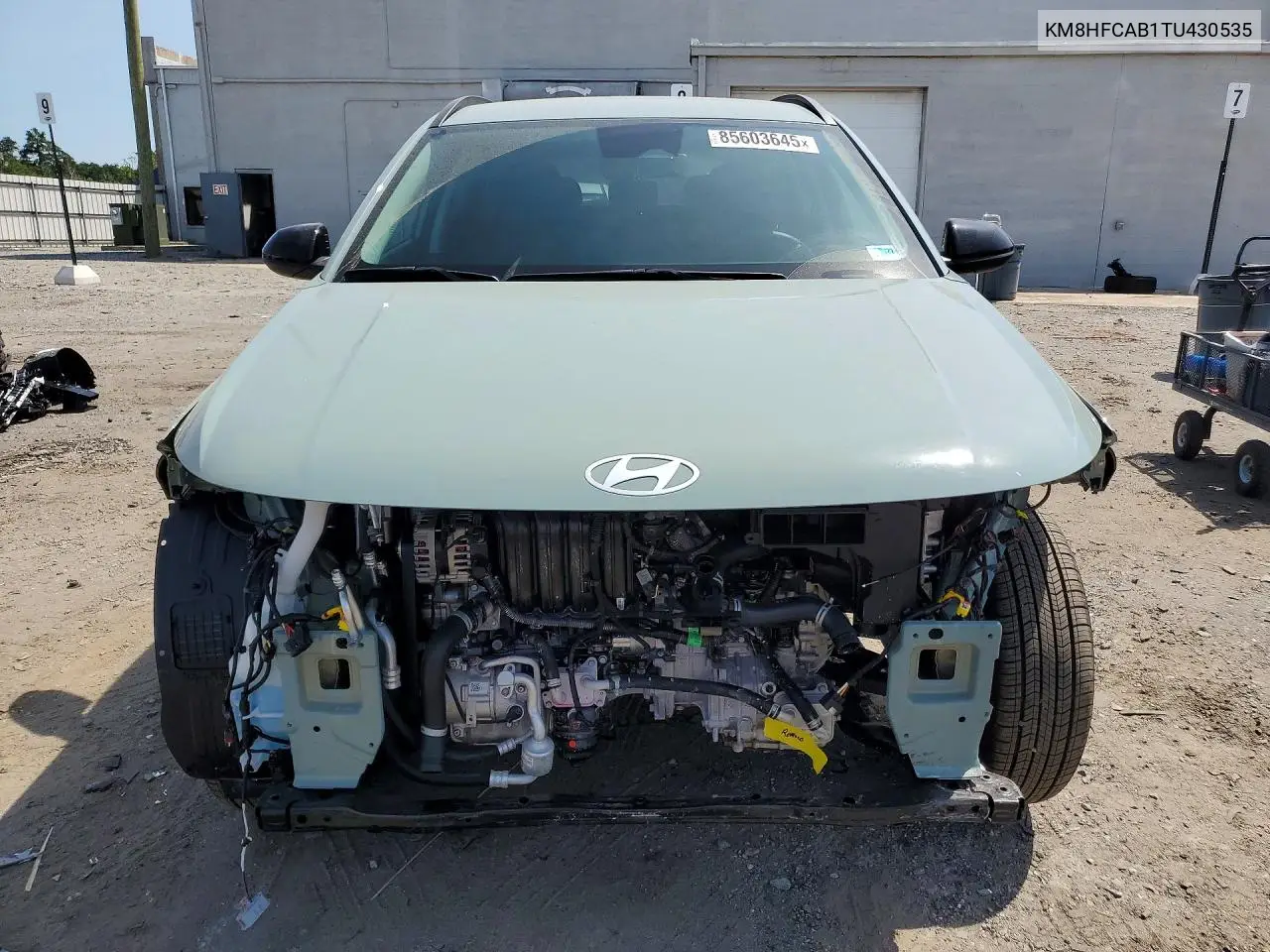 2026 Hyundai Kona Sel Sport VIN: KM8HFCAB1TU430535 Lot: 85603645