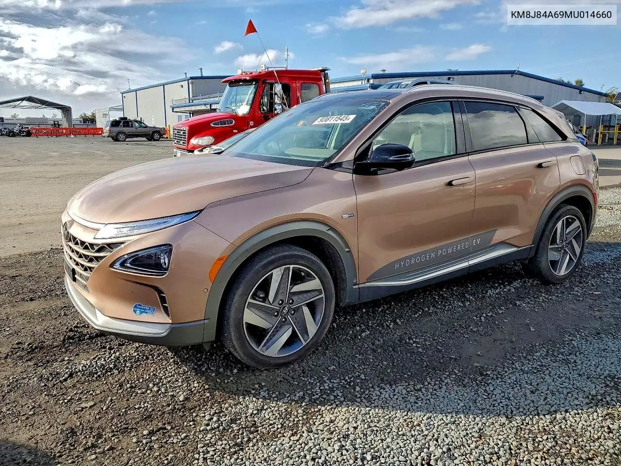 2021 Hyundai Nexo Limited VIN: KM8J84A69MU014660 Lot: 54314456