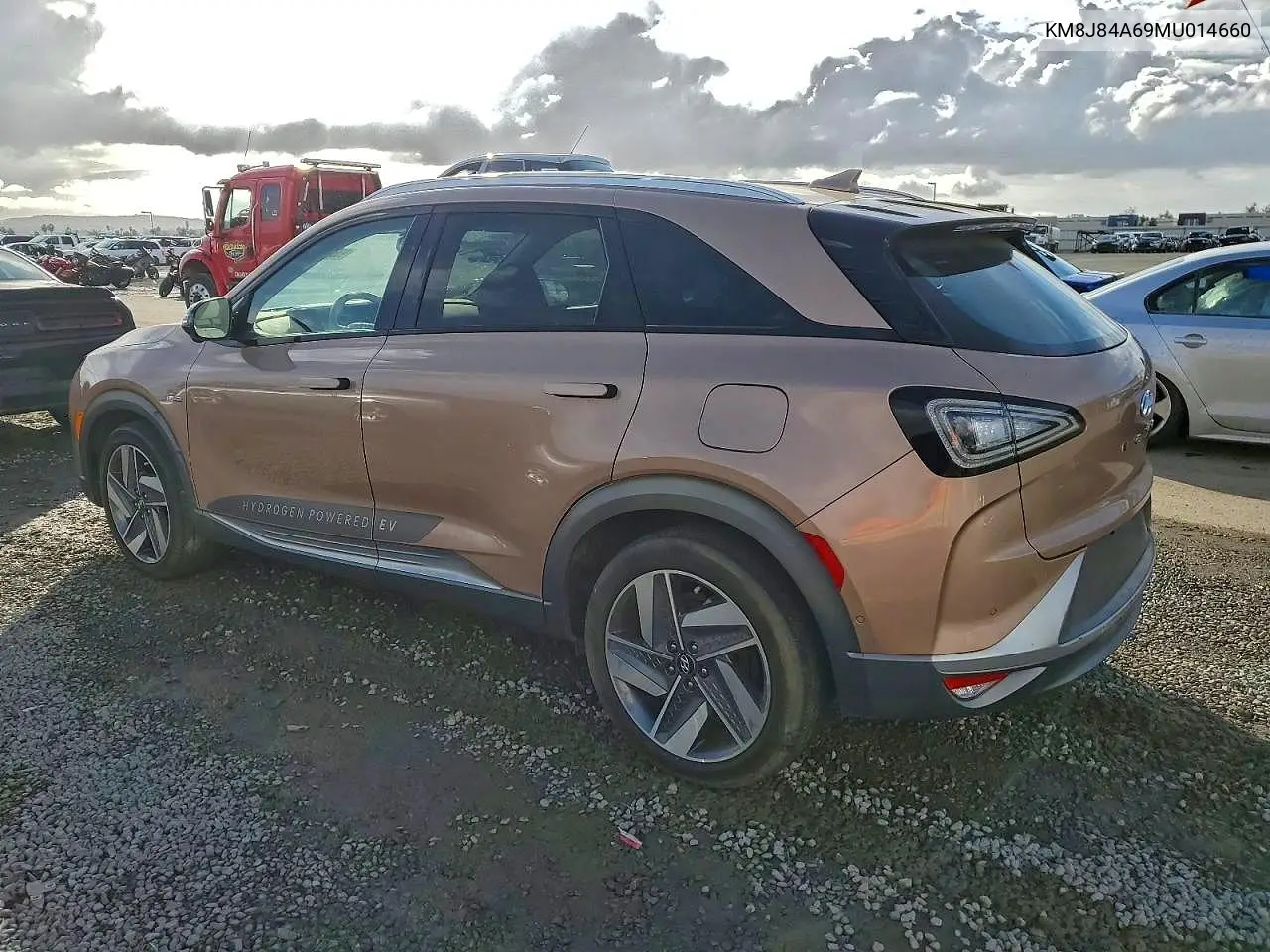 2021 Hyundai Nexo Limited VIN: KM8J84A69MU014660 Lot: 54314456
