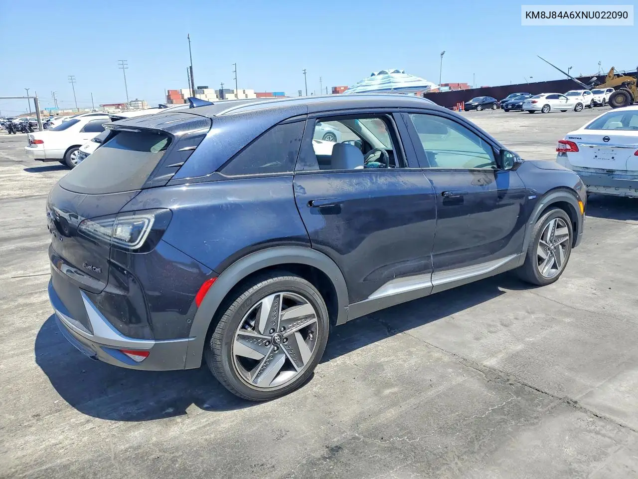 2022 Hyundai Nexo Limited VIN: KM8J84A6XNU022090 Lot: 55036676