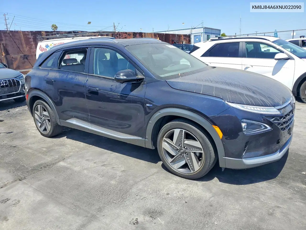 2022 Hyundai Nexo Limited VIN: KM8J84A6XNU022090 Lot: 55036676