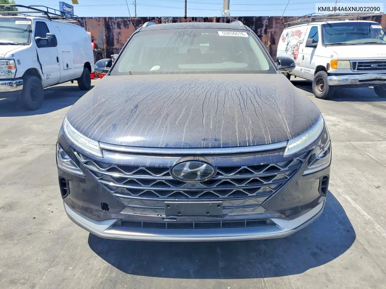 2022 Hyundai Nexo Limited VIN: KM8J84A6XNU022090 Lot: 55036676